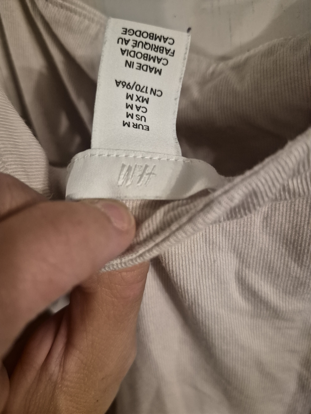 H&M Light Beige Ribbed Romper - Picture 4 of 5